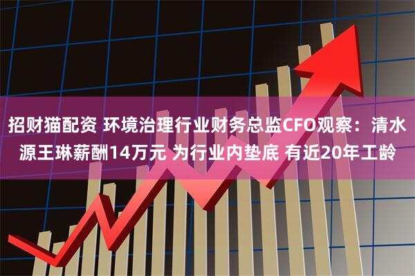 招财猫配资 环境治理行业财务总监CFO观察：清水源王琳薪酬14万元 为行业内垫底 有近20年工龄